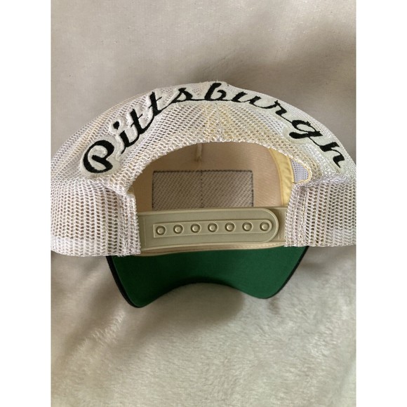 NHL Pittsburgh Penguins Reebok Adult Trucker Style Patch Logo Cap Hat Snapback - Picture 13 of 16